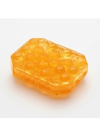 Оранжевый мастурбатор-стимулятор Tenga Uni Topaz - Tenga - в Химках купить с доставкой
