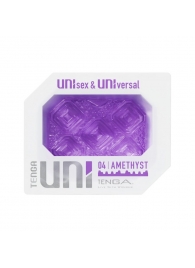 Фиолетовый мастурбатор-стимулятор Tenga Uni Amethyst - Tenga - в Химках купить с доставкой