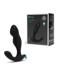 Черный утяжеленный анальный стимулятор Rocker Plug - 12 см. - b-Vibe - в Химках купить с доставкой