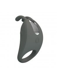Серое эрекционное кольцо с вибрацией Master Ring - Baile - в Химках купить с доставкой