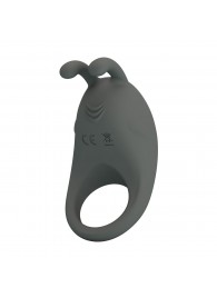 Серое эрекционное кольцо с вибрацией Master Ring - Baile - в Химках купить с доставкой