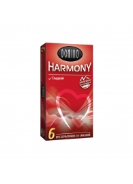 Гладкие презервативы Domino Harmony - 6 шт. - Domino - купить с доставкой в Химках