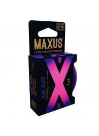 Презервативы Maxus XXL увеличенного размера - 3 шт. - Maxus - купить с доставкой в Химках