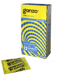 Классические презервативы с обильной смазкой Ganzo Classic - 12 шт. - Ganzo - купить с доставкой в Химках