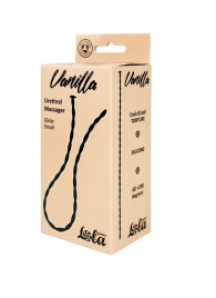 Черный уретральный массажер Glide Small - 30 см. - Lola Games - купить с доставкой в Химках