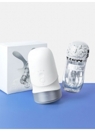 Белый автоматический мастурбатор Extra Sauce - Sauce - в Химках купить с доставкой