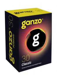 Классические презервативы с обильной смазкой Ganzo Classic - 30 шт. - Ganzo - купить с доставкой в Химках
