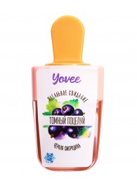 Охлаждающий бальзам для губ «Томный поцелуй» с ароматом черной смородины - 5 мл. - ToyFa - купить с доставкой в Химках