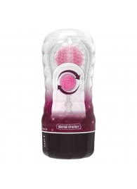 Прозрачный текстурированный мастурбатор Vacuum Cup Masturbator Black Hole - Baile - в Химках купить с доставкой