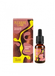 Капли с согревающим эффектом Passion Drips Warming - 15 мл. - Pleasure Lab - купить с доставкой в Химках