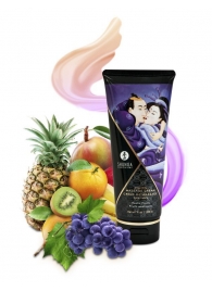 Массажный крем для тела с ароматом экзотических фруктов Exotic fruits - 200 мл. - Shunga - купить с доставкой в Химках