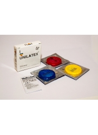 Разноцветные ароматизированные презервативы Unilatex Multifruits - 3 шт. - Unilatex - купить с доставкой в Химках