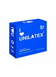 Классические презервативы Unilatex Natural Plain - 3 шт. - Unilatex - купить с доставкой в Химках