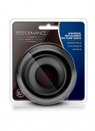 Черный уплотнитель на вакуумную помпу Replacement Pump Sleeve - Blush Novelties - в Химках купить с доставкой