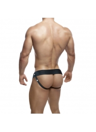 Телесный фаллопротез на черных эластичных ремнях 7 Inch Hollow Strap On - 17 см. - Blush Novelties - купить с доставкой в Химках