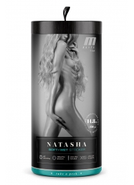 Мастурбатор-вагина с вибрацией Soft   Wet Natasha Realistic Beige Masturbator - Blush Novelties - в Химках купить с доставкой