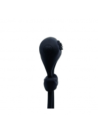 Чёрное лассо на пенис с вибрацией - Baile - в Химках купить с доставкой