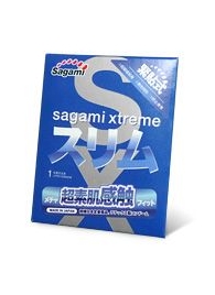 Презерватив Sagami Xtreme FEEL FIT 3D - 1 шт. - Sagami - купить с доставкой в Химках