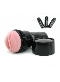 Мастурбатор-вагина Fleshlight - Vibro Pink Lady Touch с вибрацией - Fleshlight - в Химках купить с доставкой