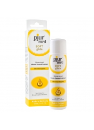Силиконовый лубрикант с жожоба pjur MED Soft glide - 100 мл. - Pjur - купить с доставкой в Химках