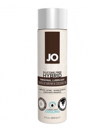 Водно-масляный лубрикант с охлаждающим эффектом JO Silicon free Hybrid Lubricant COOLING - 120 мл. - System JO - купить с доставкой в Химках