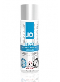 Возбуждающий лубрикант на водной основе JO Personal Lubricant H2O Warming - 60 мл. - System JO - купить с доставкой в Химках
