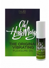 Масло унисекс с эффектом вибрации Oh! Holy Mary - 6 мл. - Nuei cosmetics - купить с доставкой в Химках