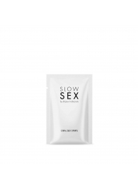 Полоски для орального секса Slow Sex Oral Sex Strips - 7 шт. - Bijoux Indiscrets - купить с доставкой в Химках