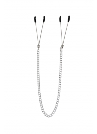 Зажимы на соски «Вилки» на цепочке - Pecado - купить с доставкой в Химках