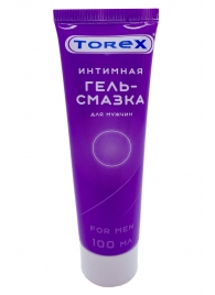 Гель-смазка на водной основе For Men - 100 мл. - Torex - купить с доставкой в Химках