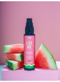 Гель Lick Me с согревающим эффектом и ароматом арбуза - 50 мл. - INTT - купить с доставкой в Химках