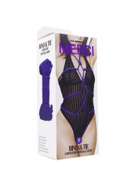 Фиолетовая верёвка для связывания и фиксации Bind Tie - 9,14 м. - Doc Johnson - купить с доставкой в Химках