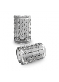 Прозрачная насадка с бороздками STAY HARD COCK SLEEVE 04 CLEAR - Blush Novelties - в Химках купить с доставкой