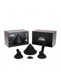 Конусный вибромассажер Cowgirl Cone с 2 насадками - CowGirl - купить с доставкой в Химках