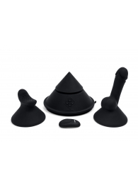 Конусный вибромассажер Cowgirl Cone с 2 насадками - CowGirl - купить с доставкой в Химках