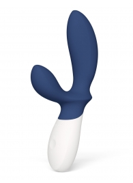 Синий вибромассажер простаты Lelo Loki Wave 2 - 19,6 см. - Lelo - в Химках купить с доставкой