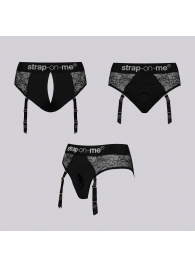 Трусики для фиксации насадок Strap-on-me Harness Lingerie Diva XS - Strap-on-me - купить с доставкой в Химках