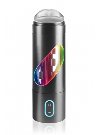 Перезаряжаемый мастурбатор-ротик Extreme Toyz Rechargeable Roto-Bator Mouth - Pipedream - в Химках купить с доставкой