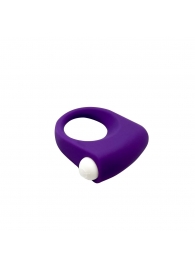 Фиолетовое эрекционное кольцо Puggle Vibrating Ring with Bullet - Adrien Lastic - в Химках купить с доставкой
