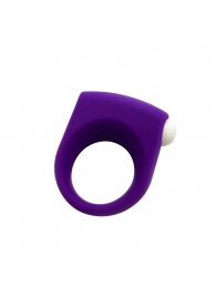 Фиолетовое эрекционное кольцо Puggle Vibrating Ring with Bullet - Adrien Lastic - в Химках купить с доставкой
