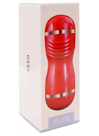 Двусторонний мастурбатор в колбе Cleo - вагина и ротик - Boys of Toys - в Химках купить с доставкой