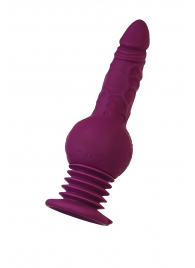 Фиолетовая мини-машина для секса Striker с пультом ДУ - 23,5 см. - ToyFa - купить с доставкой в Химках