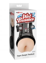 Мастурбатор-анус в колбе Super Banging Butthole - Pipedream - в Химках купить с доставкой