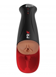 Мастурбатор-вагина в колбе с вибрацией Fuck-O-Matic Pro XL - Pipedream - в Химках купить с доставкой