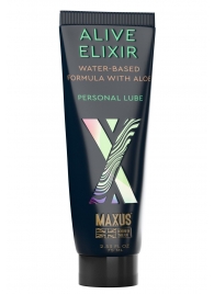 Интимный гель на водной основе MAXUS Alive Elixir - 75 мл. - Maxus - купить с доставкой в Химках