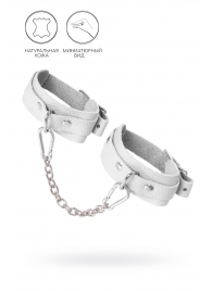 Белые мини-оковы со скруглёнными углами - Pecado - купить с доставкой в Химках