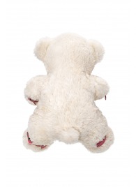 Бондажный набор: белый мишка с розовыми оковами и наручниками - Pecado - купить с доставкой в Химках