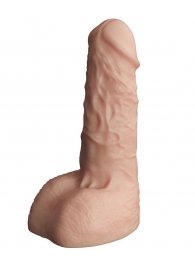 Телесный фаллоудлинитель с мошонкой Cock Next - 17 см. - LOVETOY (А-Полимер) - в Химках купить с доставкой