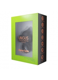 Черное эрекционное кольцо Lingus с вибрацией - Adrien Lastic - в Химках купить с доставкой