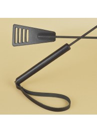 Черный кожаный стек «Сириус» - 60 см. - Sitabella - купить с доставкой в Химках